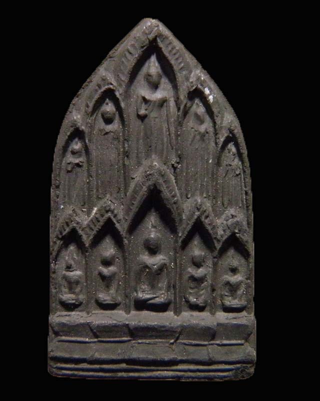 พระสิบทัศน์ เนื้อผงใบลาน หลวงพ่อแช่ม วัดดอนยายหอม  รุ่นนี้จัดส่งให้งานทำบุญอายุหลวงพ่อเงิน   