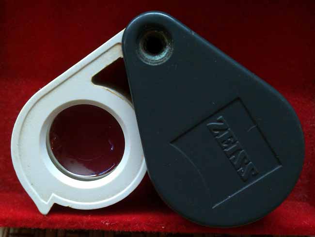 *กล้อง ZIESS ตัวเทา D40 แกนทองเหลือง*