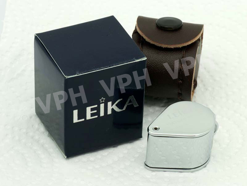 กล้องส่องพระ LEIKA สีเงินL1018 เลนส์แก้ว3ชั้นเคลือบมัลติโค๊ท พร้อมซองหนัง เคาะเดียวแดง ส่งEMSให้เลย