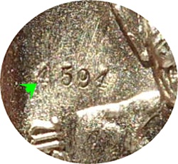 *** เหรียญ “สร้างบารมี” พิมพ์ใหญ่ หลวงปู่นาม วัดน้อยชมภู่ เนื้ออัลปาก้า หมาบเลข 4594 ปี 2557