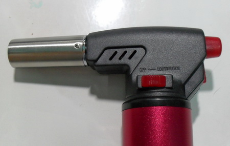 ปืนพ่นไฟ ใช้เลี่ยมกรอบพระ เชื่อมห่วงพระ พร้อมแก๊สกระป๋อง