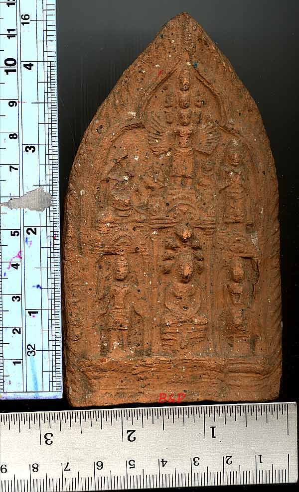 *ปางปาฏิหาริย์ ดินเผา..ลพ.ถิร วัดป่าเรไลยก์ สุพรรณฯ*