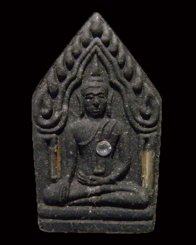 พระขุนแผน ท่านขุนพันธ์ฯ บ่วง ซือ เฮง(เฮงหมื่นเรื่อง) ปี 2541 ฝัง ตะกรุดเงิน ๒ ดอก ฝังพลอยเสก 