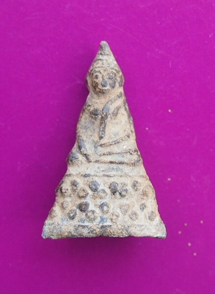 (((เคาะเดียวแดง))) พระกรุแก้บน (ไม่ทราบนี้) พร้อมกรอบ ราคาเบาๆ