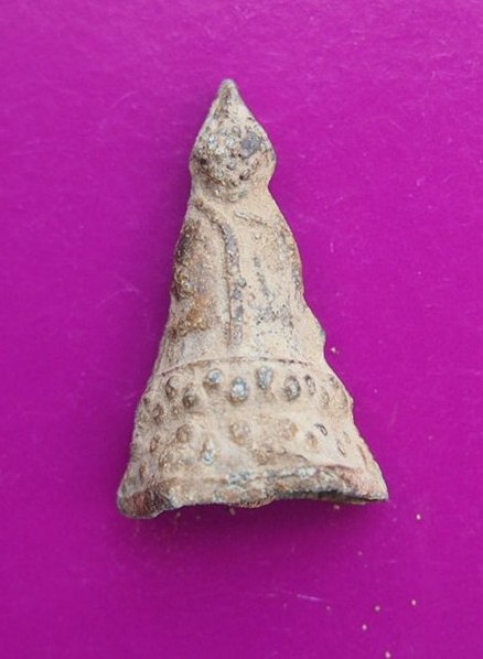 (((เคาะเดียวแดง))) พระกรุแก้บน (ไม่ทราบนี้) พร้อมกรอบ ราคาเบาๆ