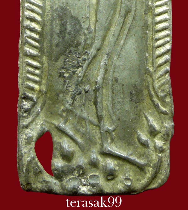 พระลีลา กรุการ้อง พิมพ์บัวตูม เนื้อชินเงิน จ.สุพรรณบุรี รองแชมป์งานหอประชุมกองทัพเรือ