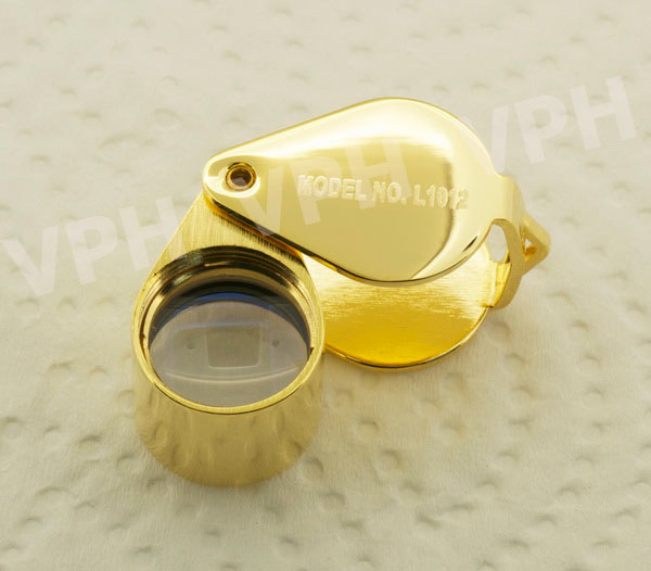 กล้องส่องพระ LEIKA 10X12mm.สีทอง GOLD กล้องจิ๋วแจ๋วใช้เจาะดี พร้อมซองหนัง เคาะเดียวแดงส่งEMSให้เลย