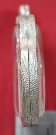 ตลับเงินเหรียญหน้าวัว เปิดหลังของใหม่ ขึ้นมือแกะมือ