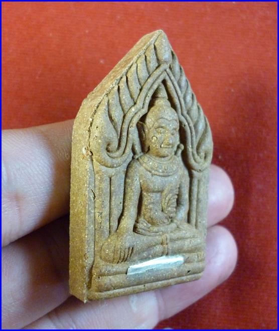 พระขุนแผนอุ้มไก่ฝังตะกรุดเงิน หลังม้าทะยาน พอจ.เล็ก ถ้ำเขาน้อย เพชรบุรี m5