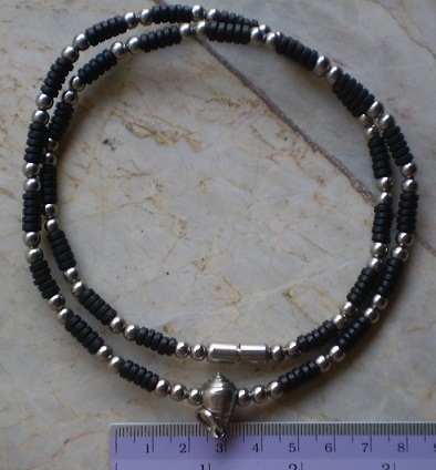 สร้อยกะลาตาเดียว  บวกเม็ดสแตนเลส  หัวขุน  เคาะเดียว 