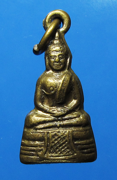 วัดใจ เคาะเดียว 120 บาท !!พระกริ่งเล็กหลวงพ่อโสธร เนื้อทองเหลือง ปี 2512 ( 5 )