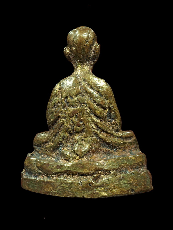 รูปหล่อหลวงพ่อทบ พิมพ์หัวไม้ขีด ปี 2505 