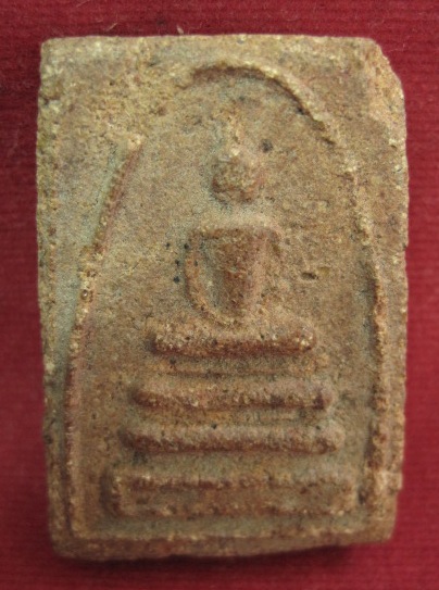 พระพิมพ์สมเด็จ เนื้อว่านสบู่เลือด หลวงพ่อเงิน วัดดอนยายหอม