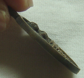 เหรียญหล่ออรุณเทพบุตร หลวงพ่อคง วัดบางกะพ้อม เนื้อนวะโลหะ ปี ๓๖