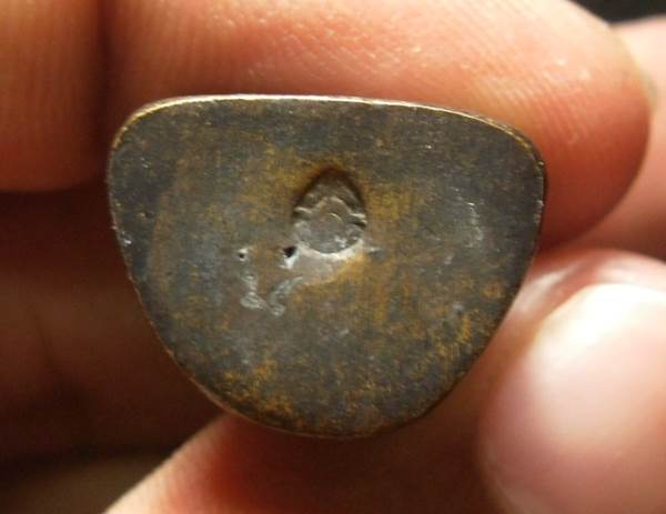 รูปหล่อในหลวงทรงผนวช วัดบวรนิเวศวิหาร 2508 ฐานตอกโค๊ต