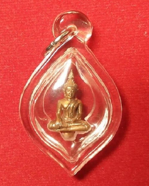พระยอดธง เนื้อสัตตะโลหะ หลวงปู่ทิม วัดพระขาว อยุธยา ปี44 ตอกโค๊ตตัว ท รัศมีใต้ฐาน