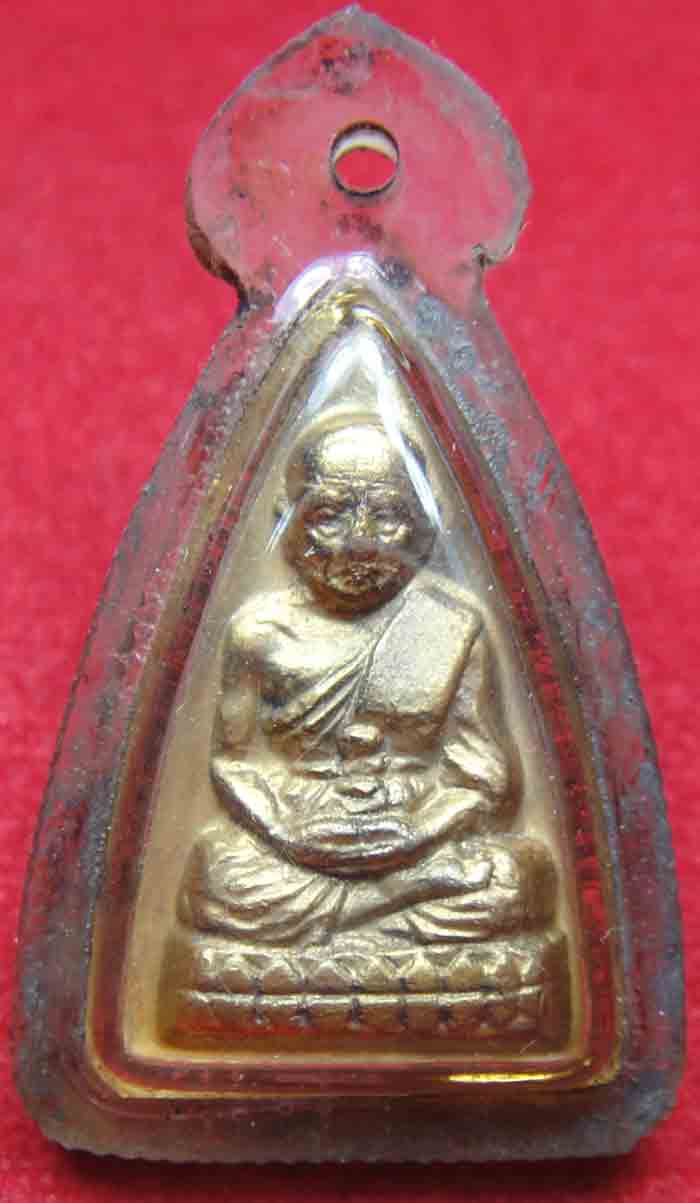 หลวงปู่ทวดกลีบบัว ร.ศ. 200 บล็อกนิยมกะไหล่ทองสวยเดิมๆ #๖