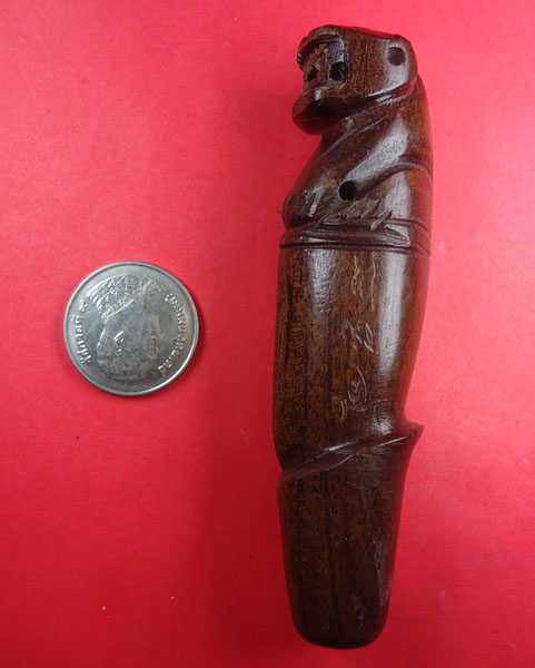  ปลัดขิกหัวเสือเขาควายแกะ หลวงพ่อเปิ่น วัดบางพระ นครปฐม รุ่นไตรมาส ๔๔ ตัวที่ ๔