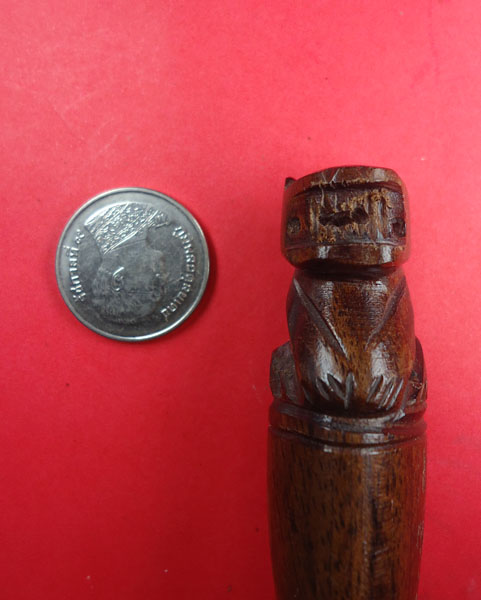  ปลัดขิกหัวเสือเขาควายแกะ หลวงพ่อเปิ่น วัดบางพระ นครปฐม รุ่นไตรมาส ๔๔ ตัวที่ ๔