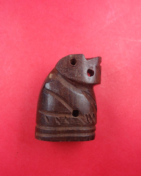  เสือไม้พยุง หลวงพ่อเปิ่น วัดบางพระ นครปฐม รุ่นไตรมาส ๔๔ เคาะเดียว ๒