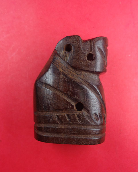  เสือไม้พยุง หลวงพ่อเปิ่น วัดบางพระ นครปฐม รุ่นไตรมาส ๔๔ เคาะเดียว ๓