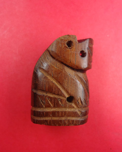  เสือไม้พยุง หลวงพ่อเปิ่น วัดบางพระ นครปฐม รุ่นไตรมาส ๔๔ เคาะเดียว ๔