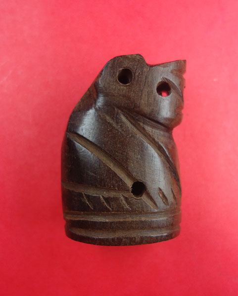 เสือไม้พยุง หลวงพ่อเปิ่น วัดบางพระ นครปฐม รุ่นไตรมาส ๔๔ เคาะเดียว ๗