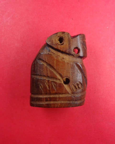 เสือไม้พยุง หลวงพ่อเปิ่น วัดบางพระ นครปฐม รุ่นไตรมาส ๔๔ เคาะเดียว ๙