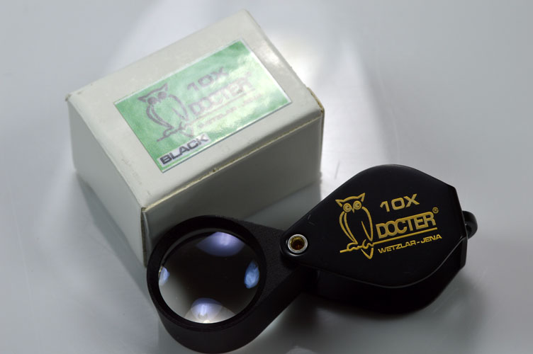 เคาะเดียวกล้อง DOCTER WETZLAR-JENA (D10)-10X18MM เลนส์แก้วใสส่องสบายมากๆงานสวยน่าใช้มาพร้อมซองหนัง