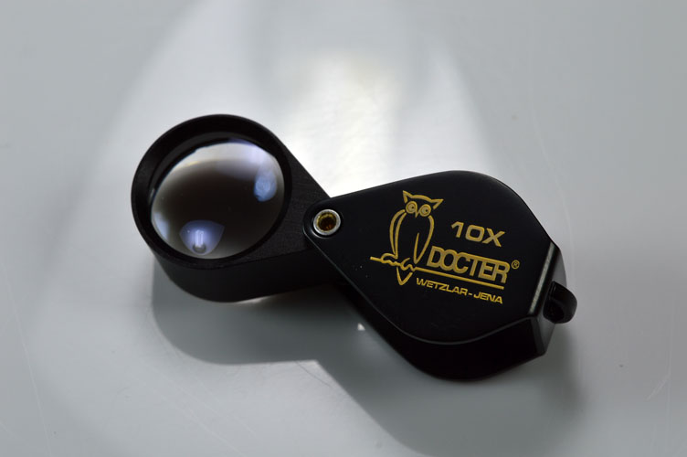 เคาะเดียวกล้อง DOCTER WETZLAR-JENA (D10)-10X18MM เลนส์แก้วใสส่องสบายมากๆงานสวยน่าใช้มาพร้อมซองหนัง