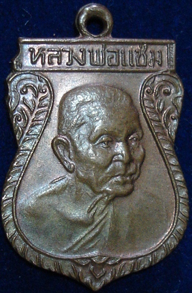 เหรียญหันข้าง หลวงพ่อแช่ม วัดดอนยายหอม (เล็ก) เคาะเดียวแดง