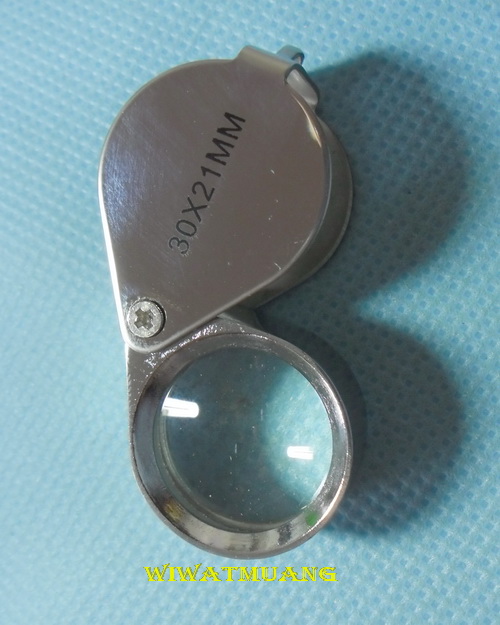 กล้องส่องพระ JEWELER'S LOUPE 30x 21mm   โครงสร้างสแตนเลส สวย ชัด ราคาเบาๆๆน่าใช้ครับ