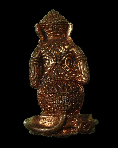 วัดใจ เคาะเดียว ระดมทุน  @@@ หนุมานสำราญทรัพย์ หลวงปู่คำบุ รุ่นแรก ปี 53 เนื้อทองแดง กล่องเดิม 