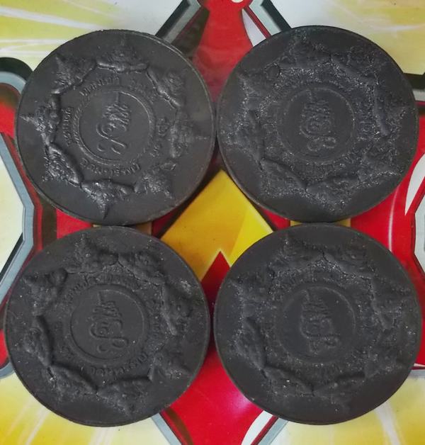 4 องค์เคาะเดียว เนื้อดำองค์พ่อจตุคามรามเทพ 