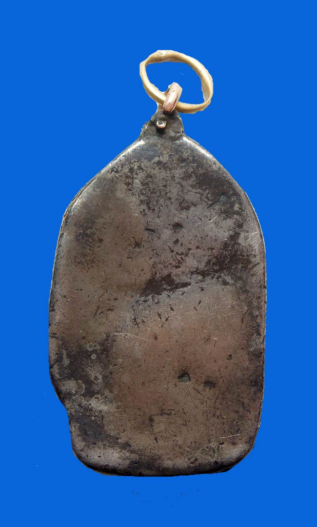 พระซุ้มยอ เนื้อชินเงิน จ.กำแพงเพชร เลี่ยมเงินโบราณเดิมๆครับ