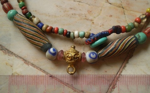 สร้อยลูกปัดแท้  หัวขุน  เคาะเดียว 