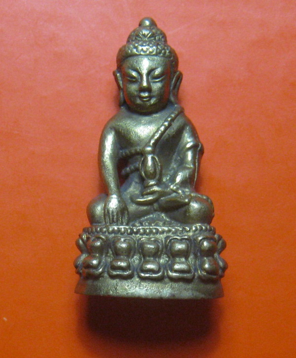 พระกริ่ง ฉันทโร เนื้อทองระฆัง หลวงปู่สวน ฉันทโร วัดนาอุดม จ.อุบลฯ