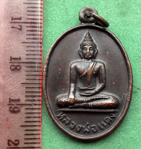 เหรียญหลวงพ่อแดง วัดหนองกบ จ.ราชบุรี (แดง 20 บาท) NB751