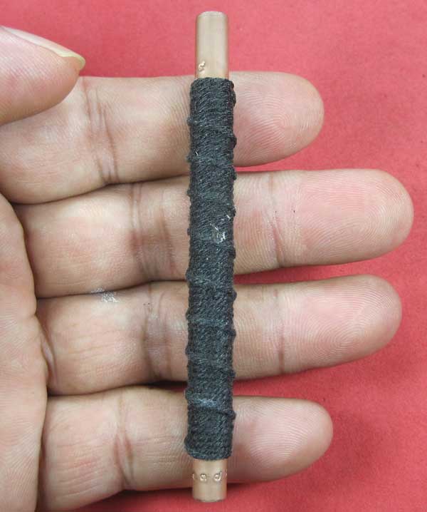 ตะกรุดจารมือตอกโค๊ตพิมพ์ใหญ่ หลวงปู่คำบุ คุตฺตจิตฺโต อ.พิบูล จ.อุบลราชธานีแชมป์วัดใจสายอิสาน