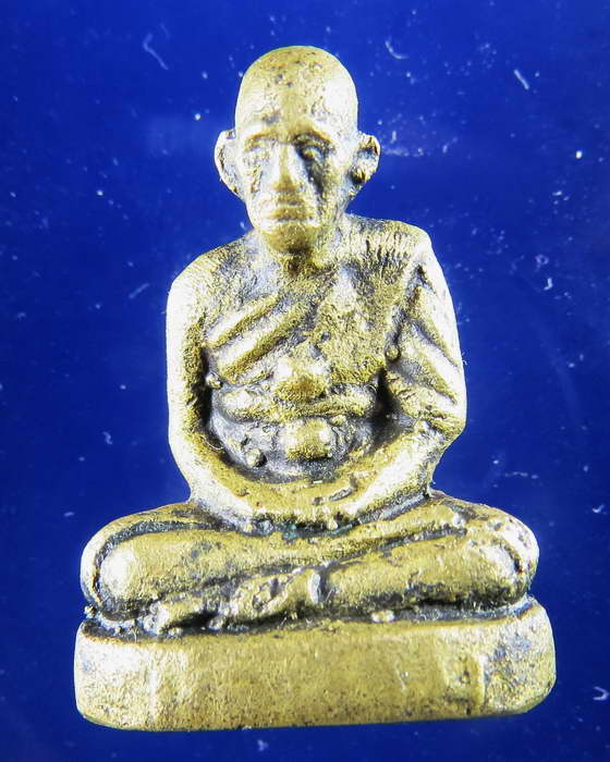 รูปเหมือนหลวงพ่อนาม วัดใหม่บางปลากด รุ่นแรก หนังสือนูน สมุทรปราการ