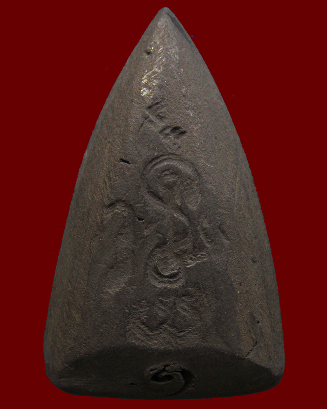 หลวงพ่อเงิน วัดดอนยายหอม พระพุทธชินราชหลังเบี้ย เนื้อดินผสมใบลาน