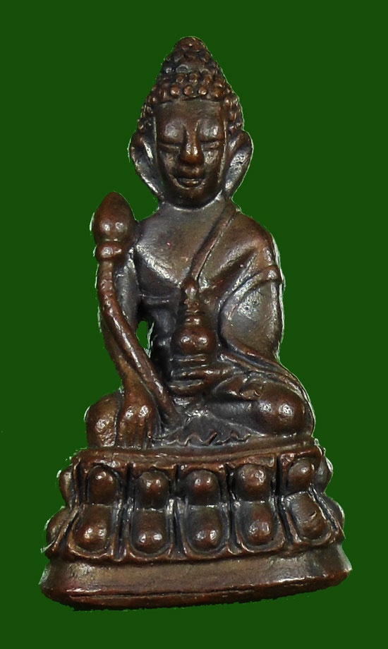 *** พระกริ่งสายรก เสาร์ ๕ หลวงปู่คำบุ เนื้อนะวะโลหะ ก้นอุดผง ***