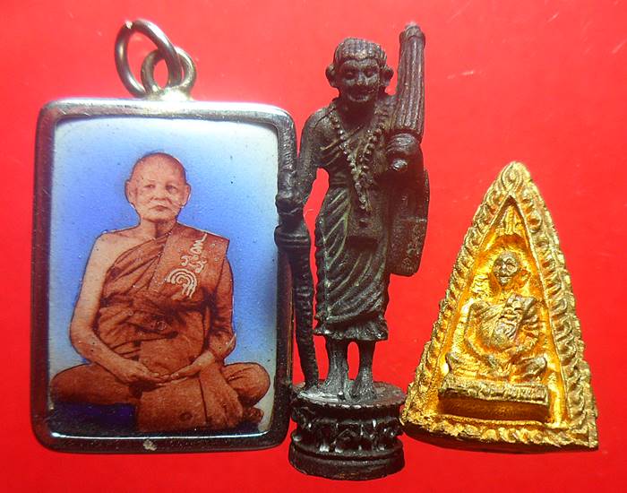 หลวงพ่อแพ วัดพิกุลทอง สิงห์บุรี 3องค์ เคาะเดียว