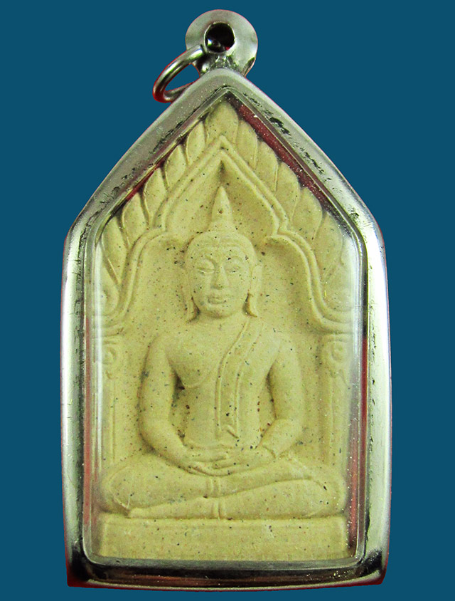 พระผงพิมพ์ขุนแผนยอดขุนพล หลวงพ่ออุ้น สุขกาโม วัดตาลกง จ.เพชรบุรี รุ่น เพชรยอดขุนพล พ.ศ. ๒๕๔๔ 