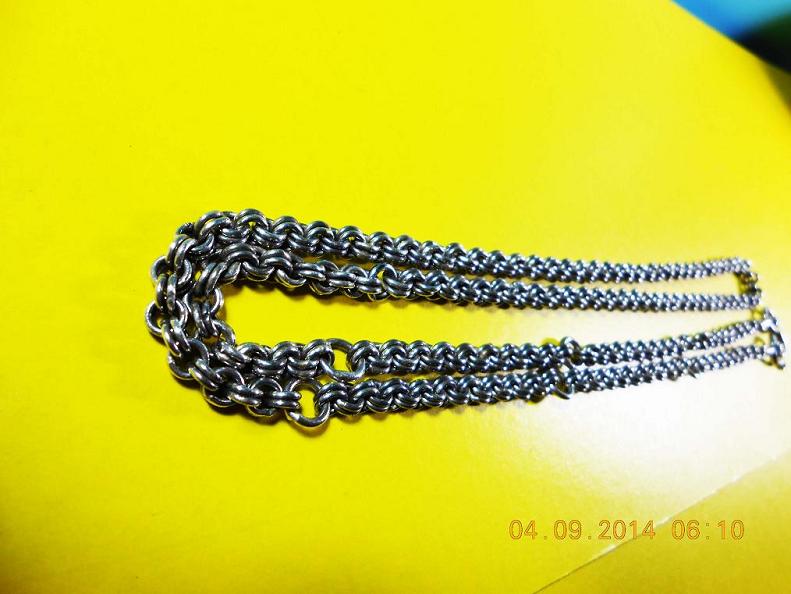 สร้อยเงินหนัก 2 บาท ไม่ค่อยได้ใช้ถูกฯฯฯ เคาะเดียว