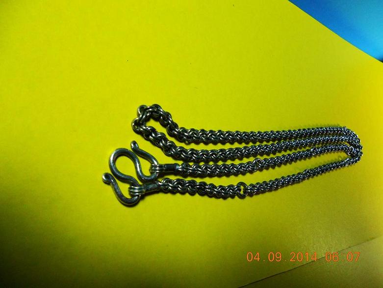 สร้อยเงินหนัก 2 บาท ไม่ค่อยได้ใช้ถูกฯฯฯ เคาะเดียว