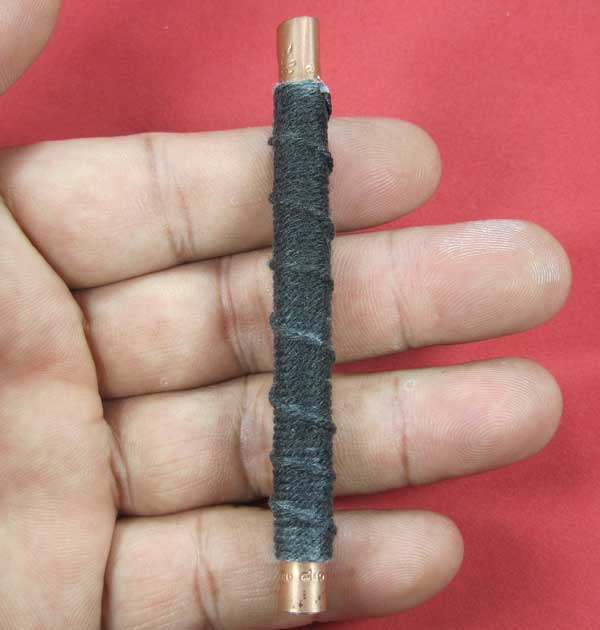 ตะกรุดจารมือตอกโค๊ตพิมพ์ใหญ่ หลวงปู่คำบุ คุตฺตจิตฺโต อ.พิบูล จ.อุบลราชธานีแชมป์วัดใจสายอิสาน