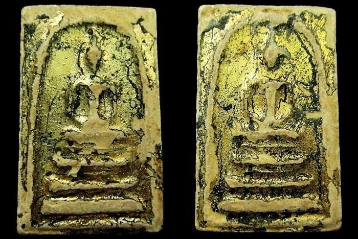 รวม 2 องค์.. พระสมเด็จกรุเฉลิมพระเกียรติ 100 ปี สมเด็จพระญาณสังวร สมเด็จพระสังฆราช กล่องโลหะ 2 กล่อง