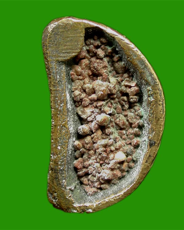 หลวงพ่อเงิน หล่อโบราณ วัดท่ามะไฟ พิมพ์กลาง อุดผง .....เคาะแรก