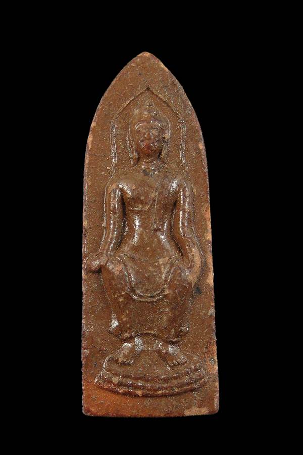 ปี 2533 พระพิมพ์ปางป่าเลไลยก์ หลวงปู่คำพันธ์ วัดธาตุมหาชัย2